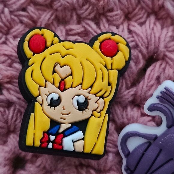 Sailor Moon 5 PC Croc Charm Jibitz Set - Picture 7 of 7